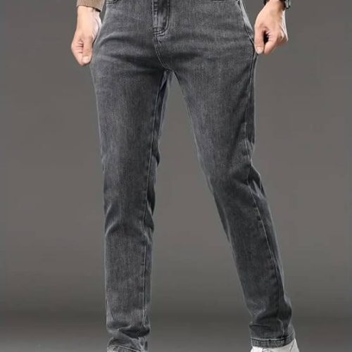 Causal Black Jeans Pant for Man