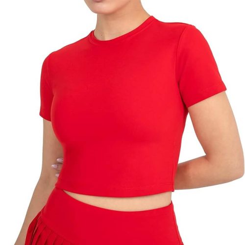 Short Sleeve Crop Top T-Shirt