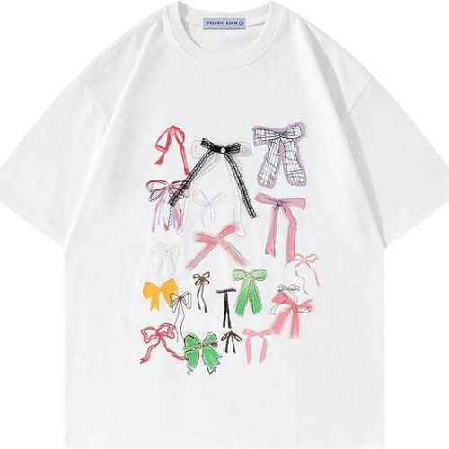 Oversized Print Short Sleeve T-Shirt