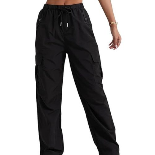 Women Relaxed Fit Cargo Pants