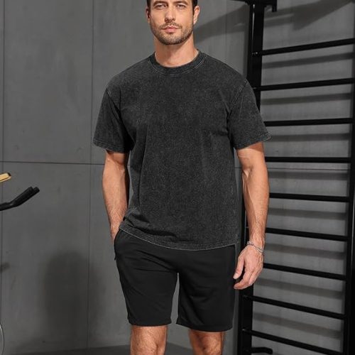 Unisex Acid Wash Oversized T-Shirt