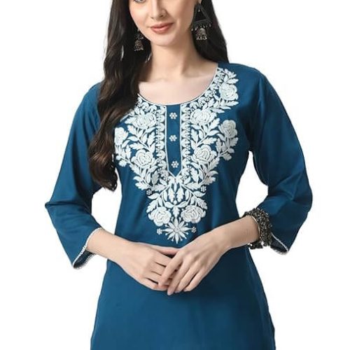 Short Kurti Tunic Top For Women