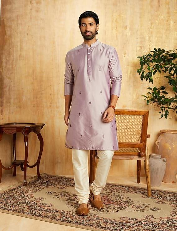 Men Embroidery Work Kurta